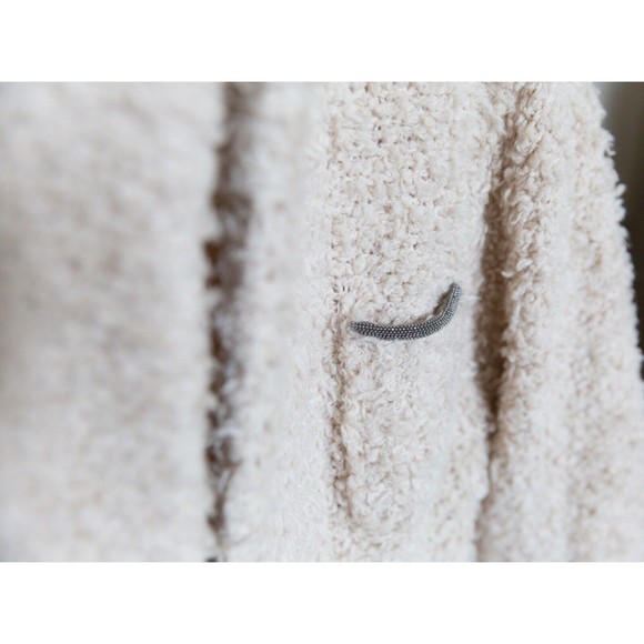 Brunello Cucinelli Cashmere Boucle Jacket Blazer size M - Picture 3 of 6